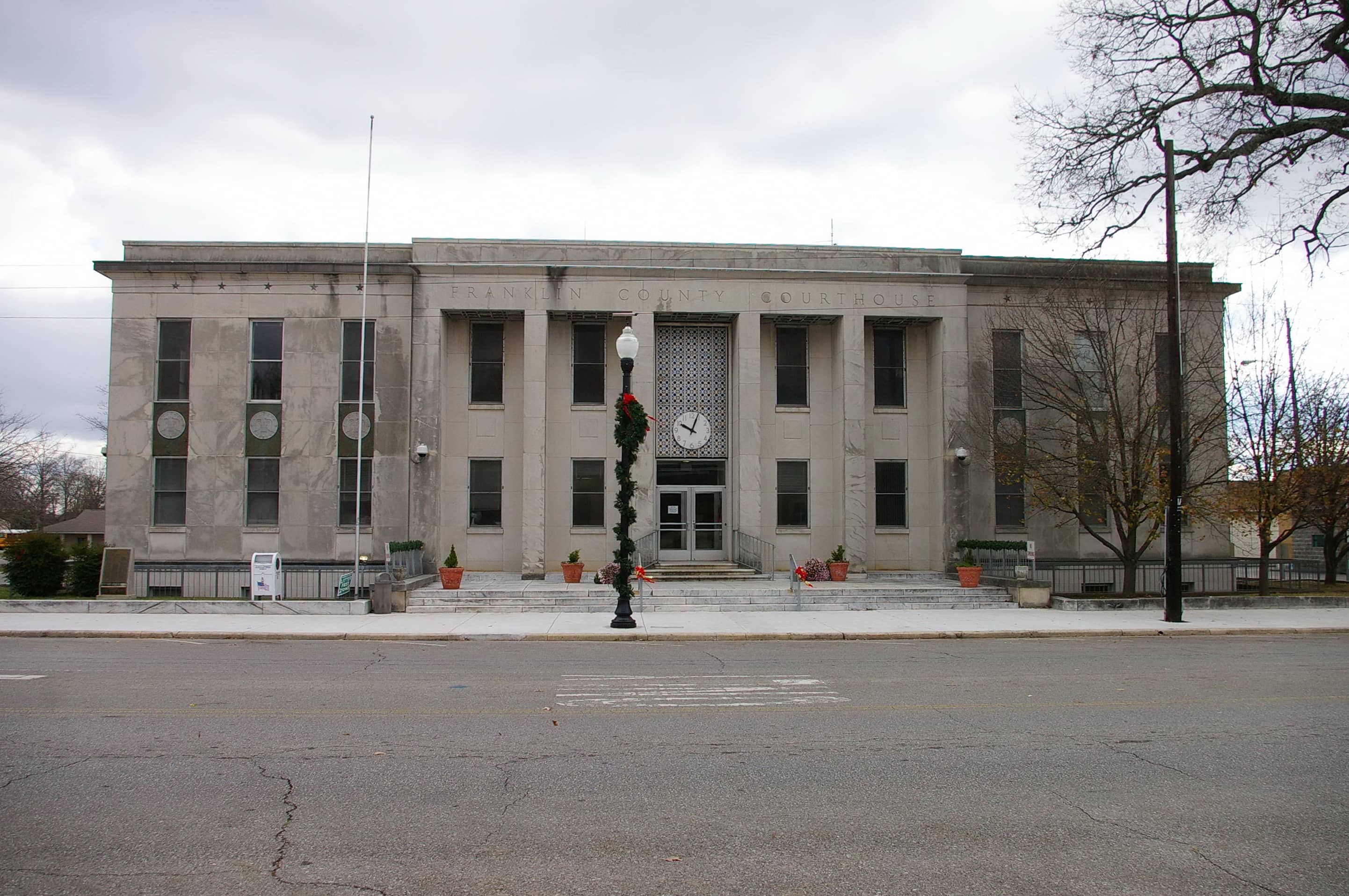 Image of Franklin County Revenue Commissioner Franklin County Courthouse