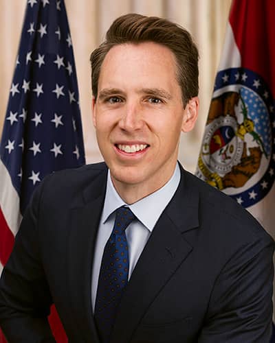 Image of Hawley, Josh, U.S. Senate, Republican Party, Missouri