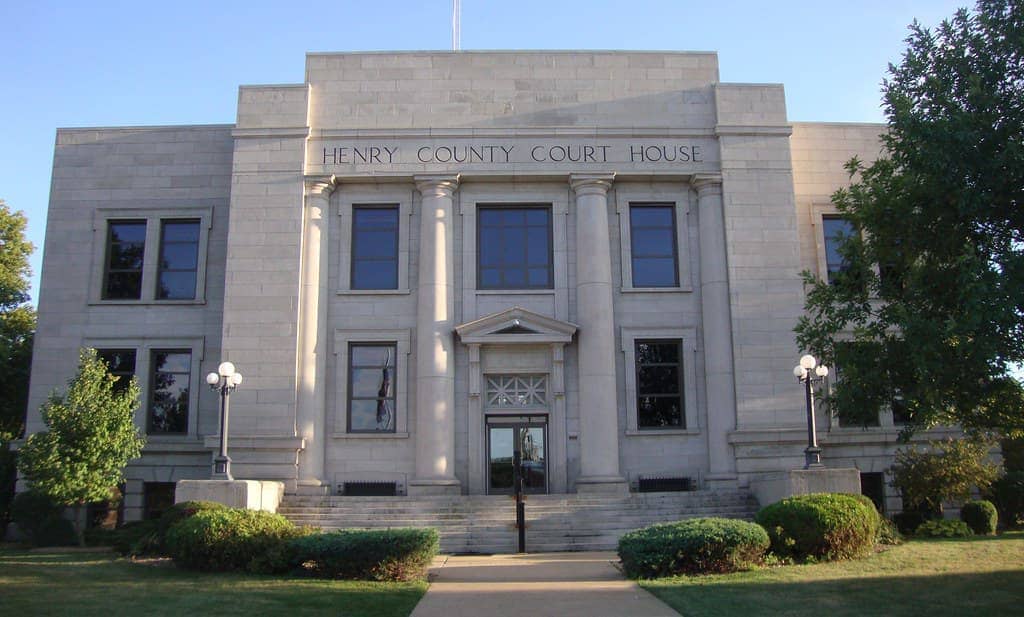 Image of Henry County Treasurer Henry County Courthouse