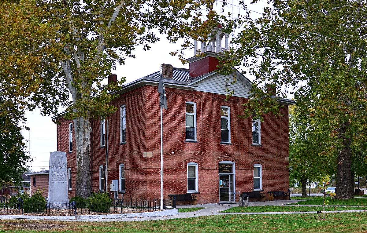 Image of Hickory County Recorder of Deeds City Square Courthouse So. Spring St. and West Dallas St., Hermitage, MO