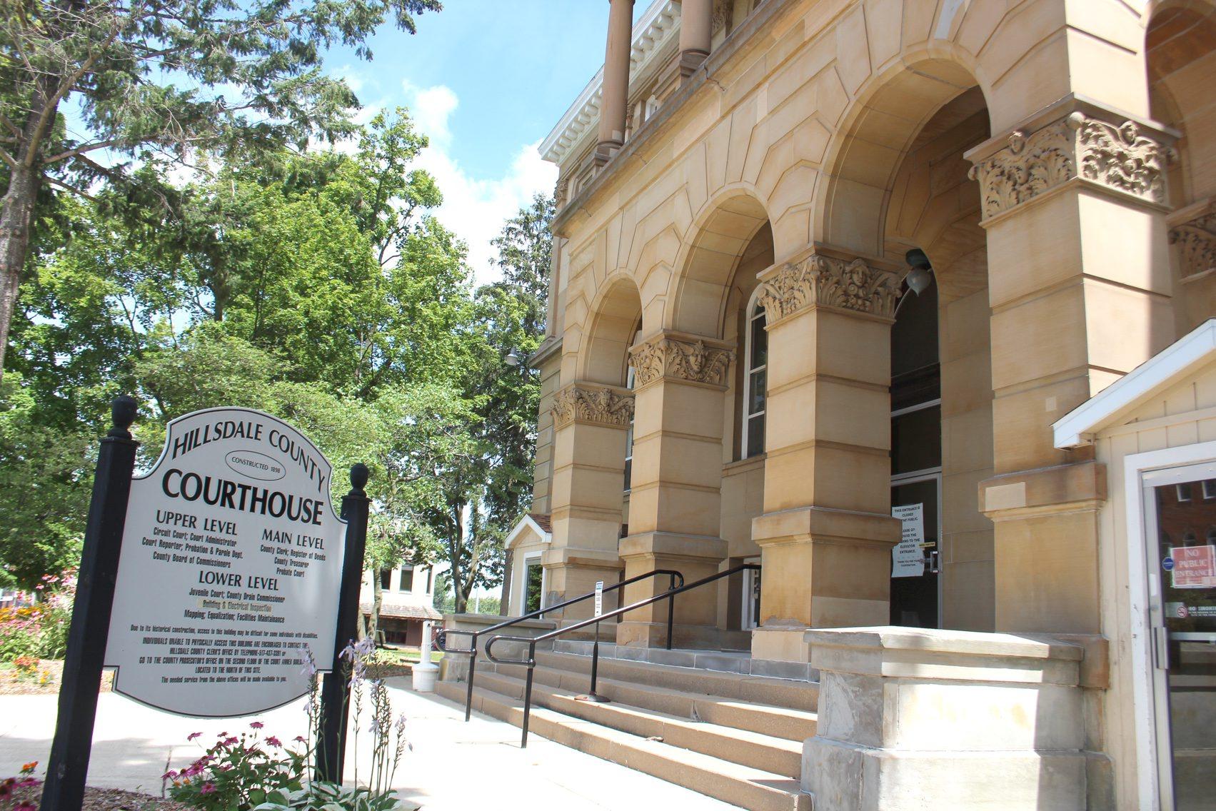 Image of Hillsdale County Director of Equalization Hillsdale County Courthouse