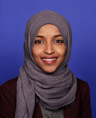 Image of Ilhan Omar, U.S. House of Representatives, Democratic Party