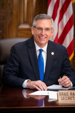 Image of Brad Raffensperger, GA Secretary of State, Republican Party