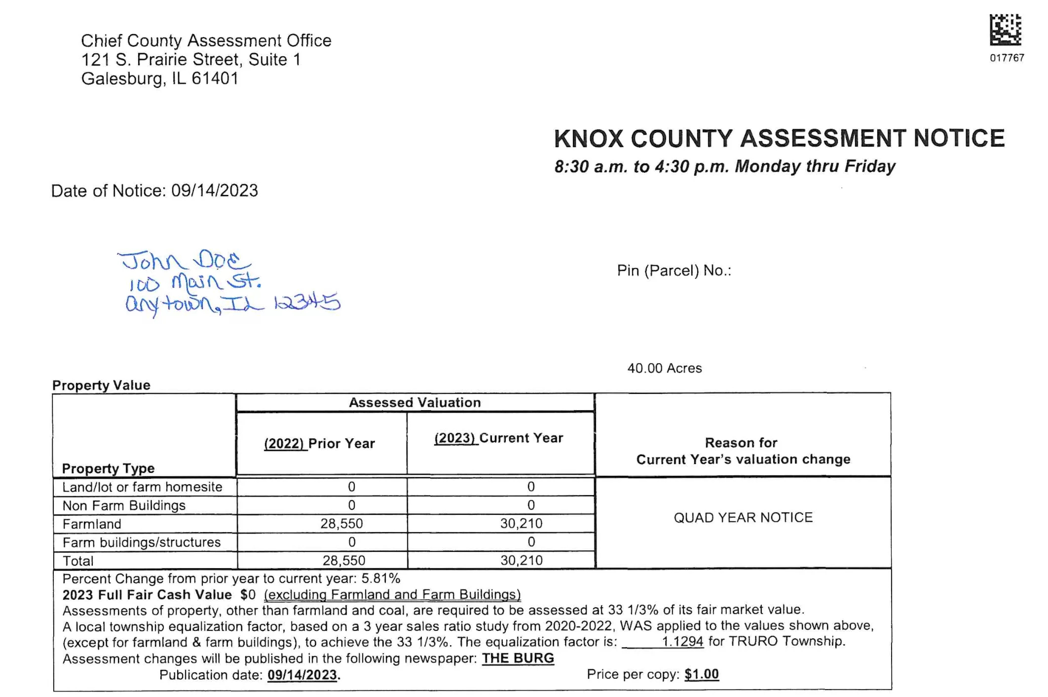 Image of Knox County Supervisor of Assessments