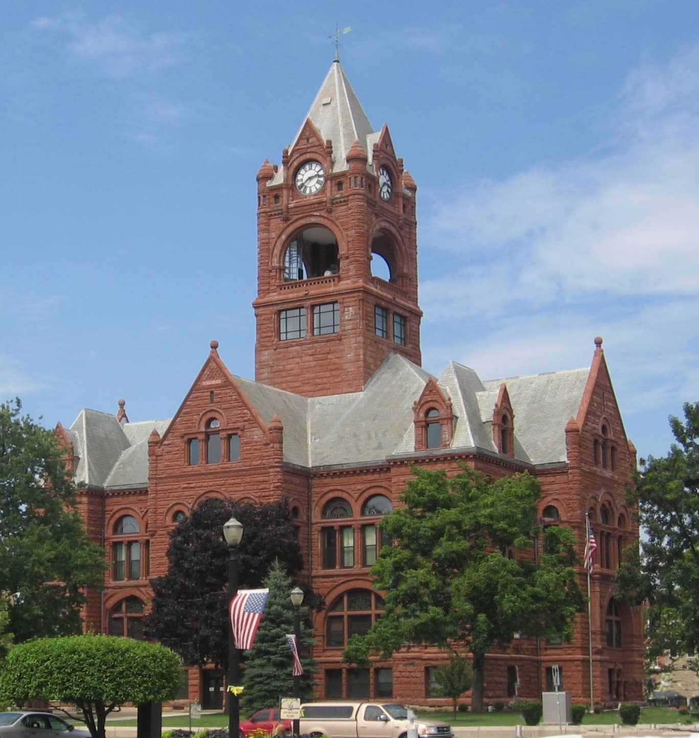 Image of LaPorte County court