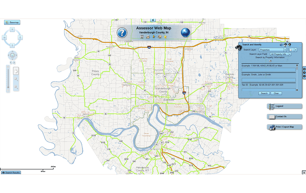 Image of Locations / County Assessor / City of Evansville, IN