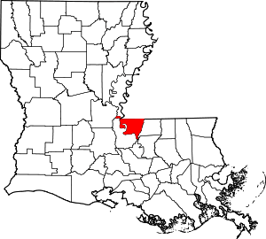 Map Of Louisiana Highlighting West Feliciana Parish