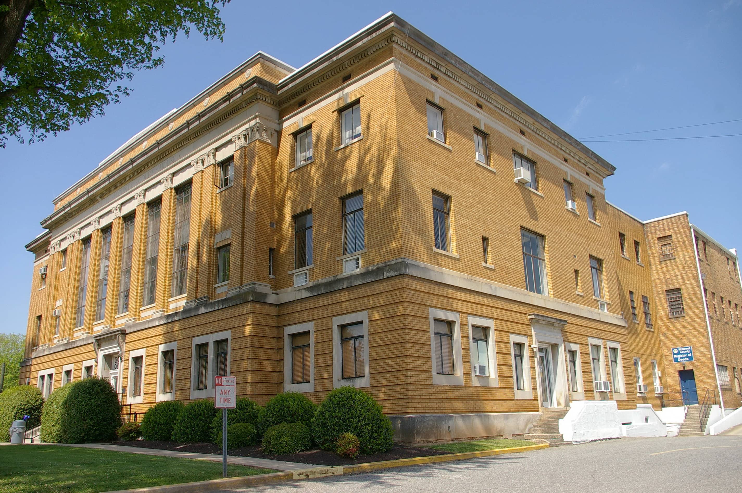 Image of McDowell County Register Of Deeds McDowell County Courthouse