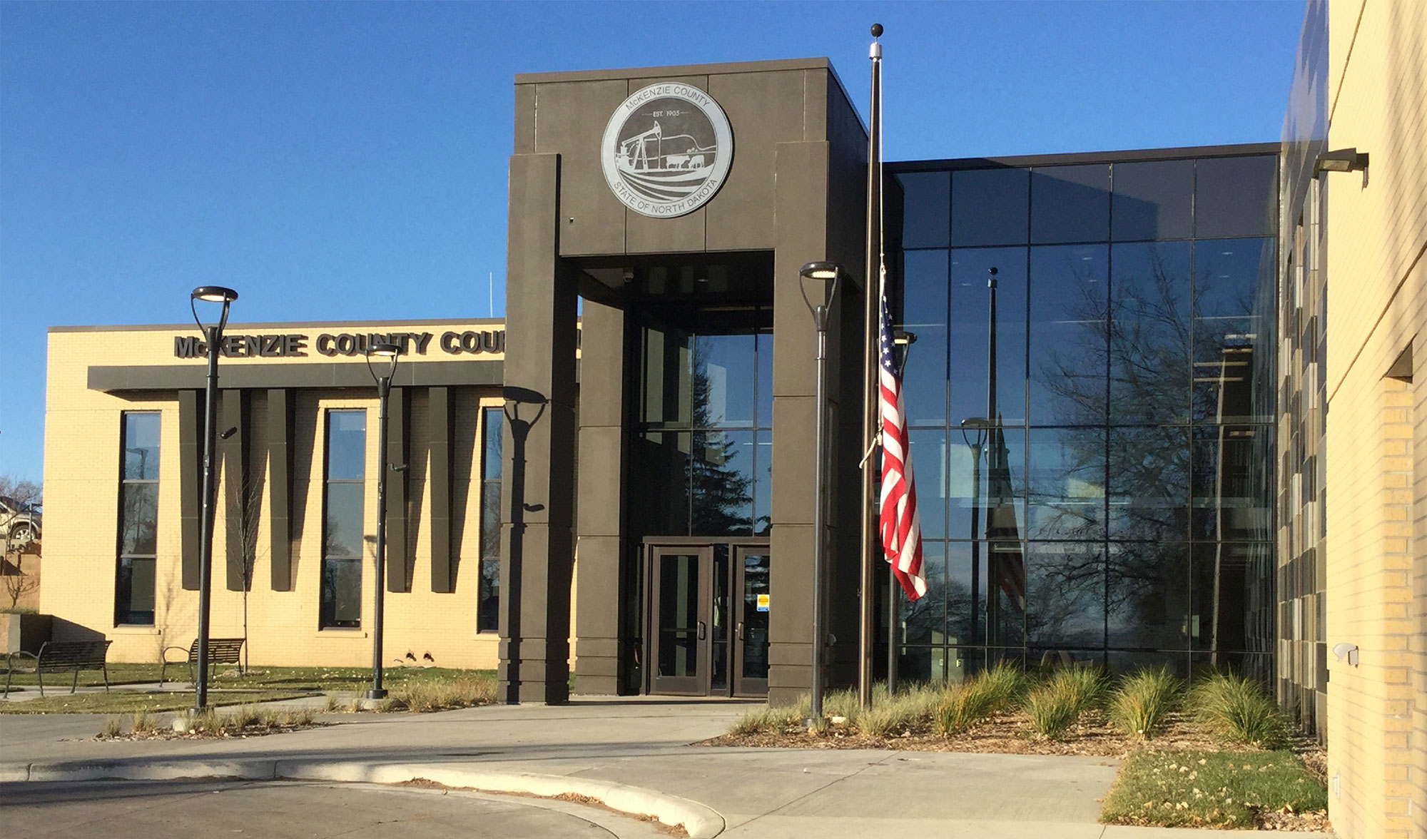 Image of McKenzie County Sheriff McKenzie County Courthouse