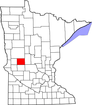 Map Of Minnesota Highlighting Douglas County