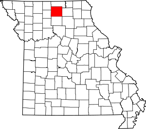 Map Of Missouri Highlighting Sullivan County