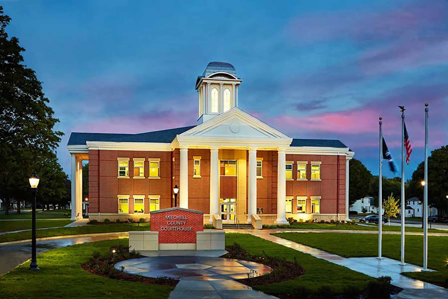 Image of Mitchell County Treasurer Mitchell County Courthouse