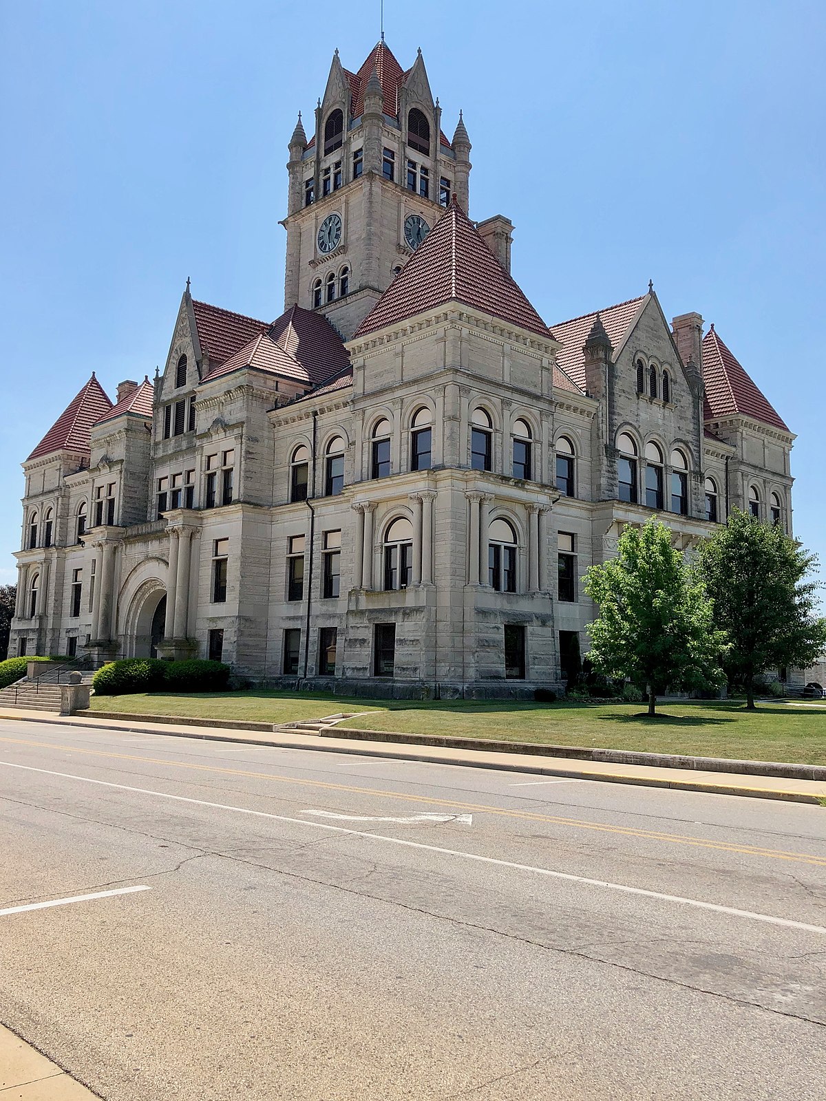 Image of Rush County Assessor Rush County Courthouse