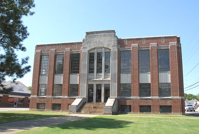 Image of Scott County Circuit and County Clerk Courthouse Square