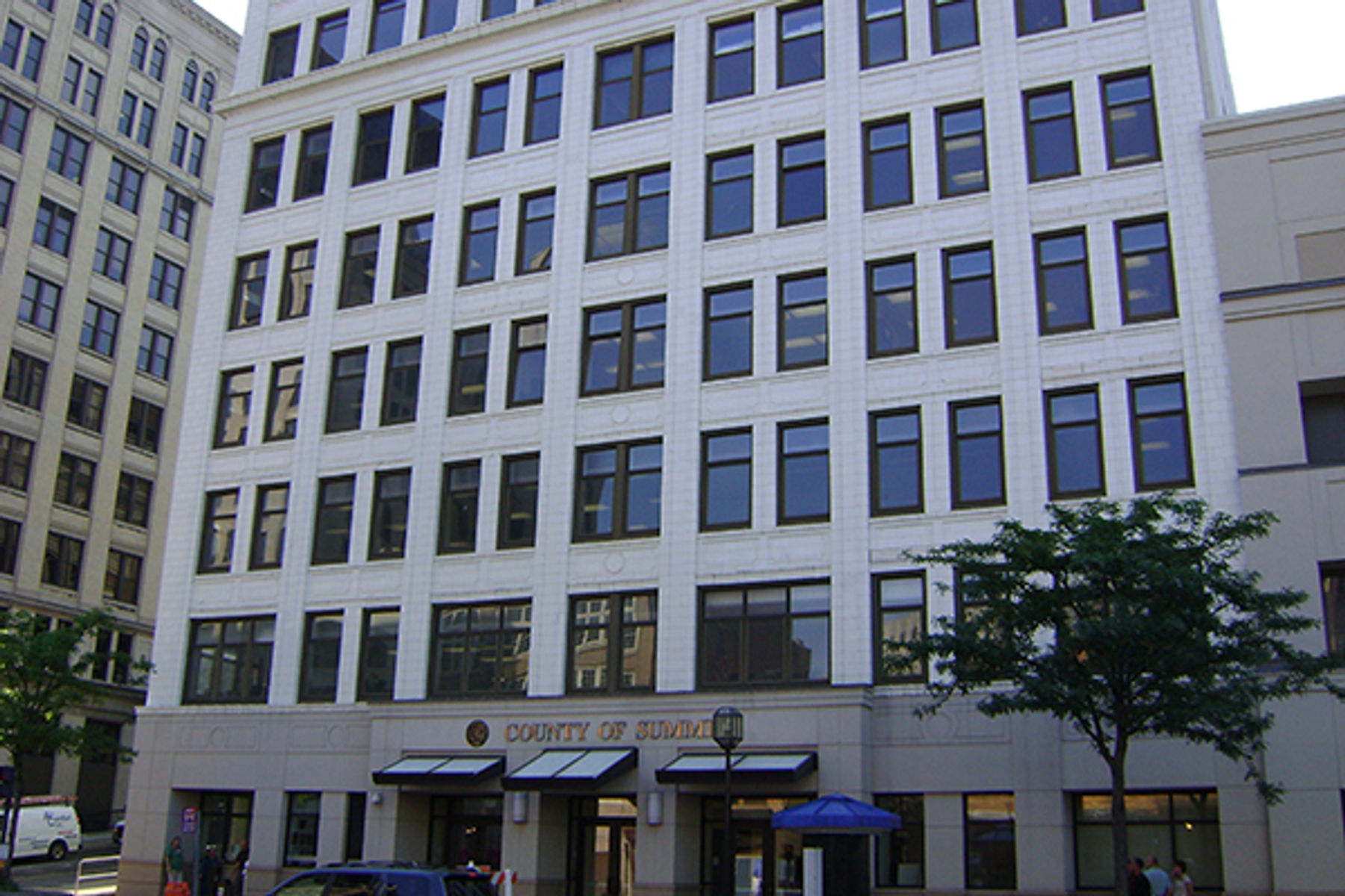 Image of Summit County Treasurer Ohio Building