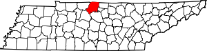 Map Of Tennessee Highlighting Sumner County