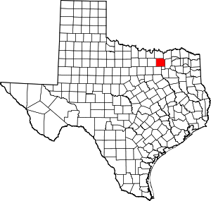 Map Of Texas Highlighting Collin County