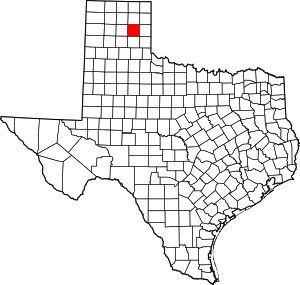 Map Of Texas Highlighting Gray County