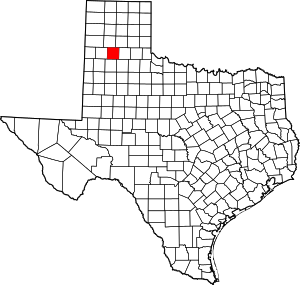 Map Of Texas Highlighting Swisher County