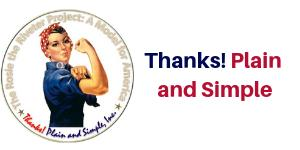 Image of Thanks Plain And Simple Inc