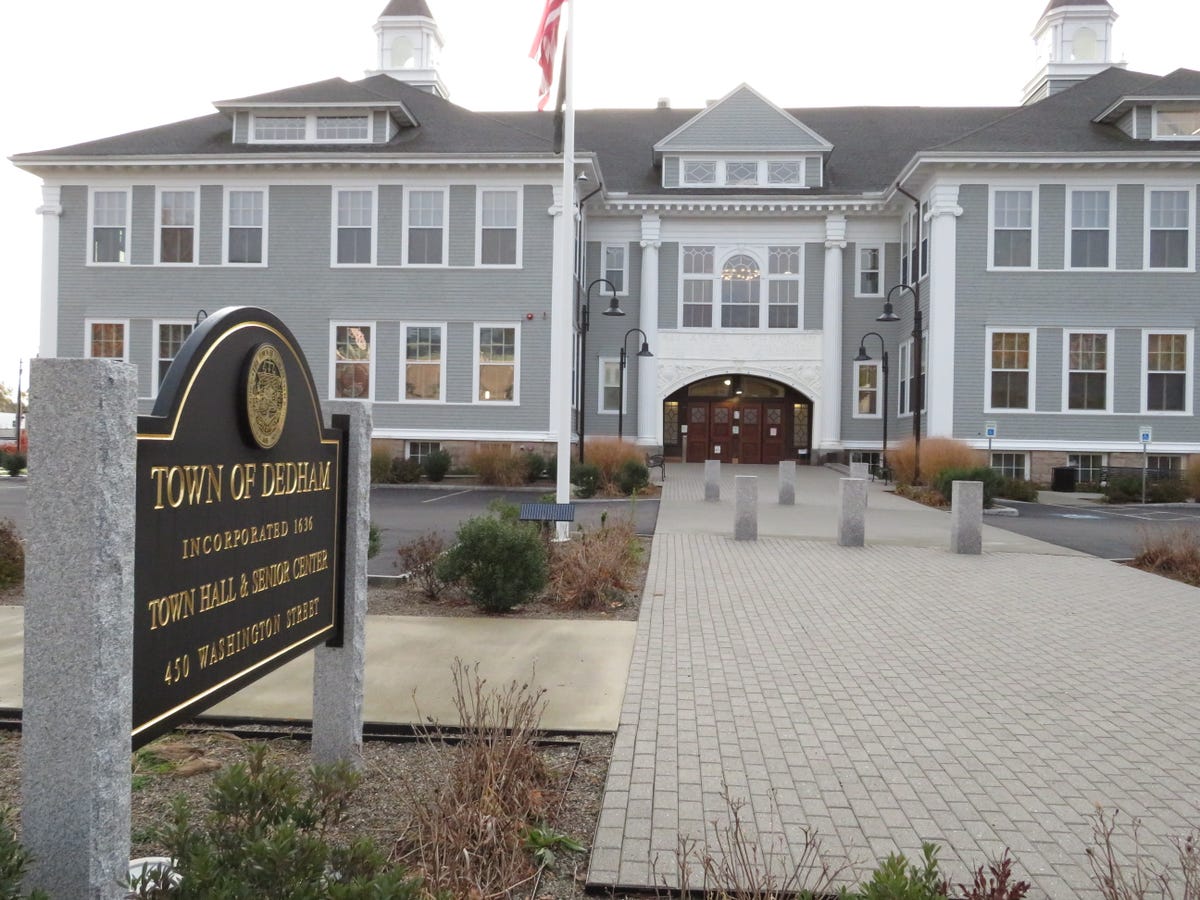 Image of Town of Dedham Town Clerk Dedham Town Administration Building