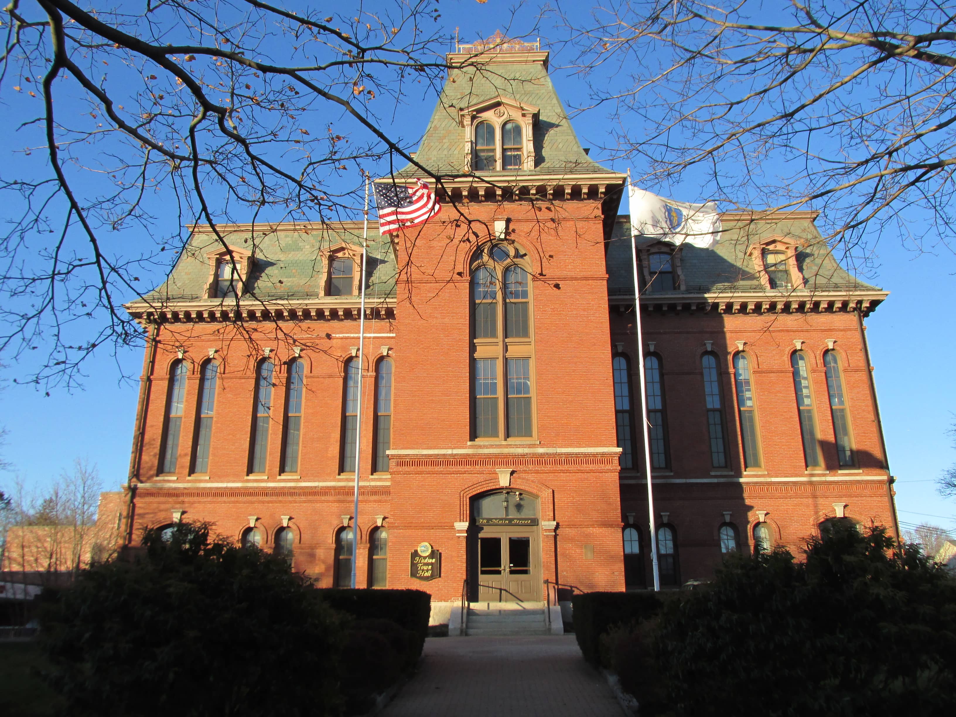 Image of Town of Hudson Collector's Department Hudson Town Hall