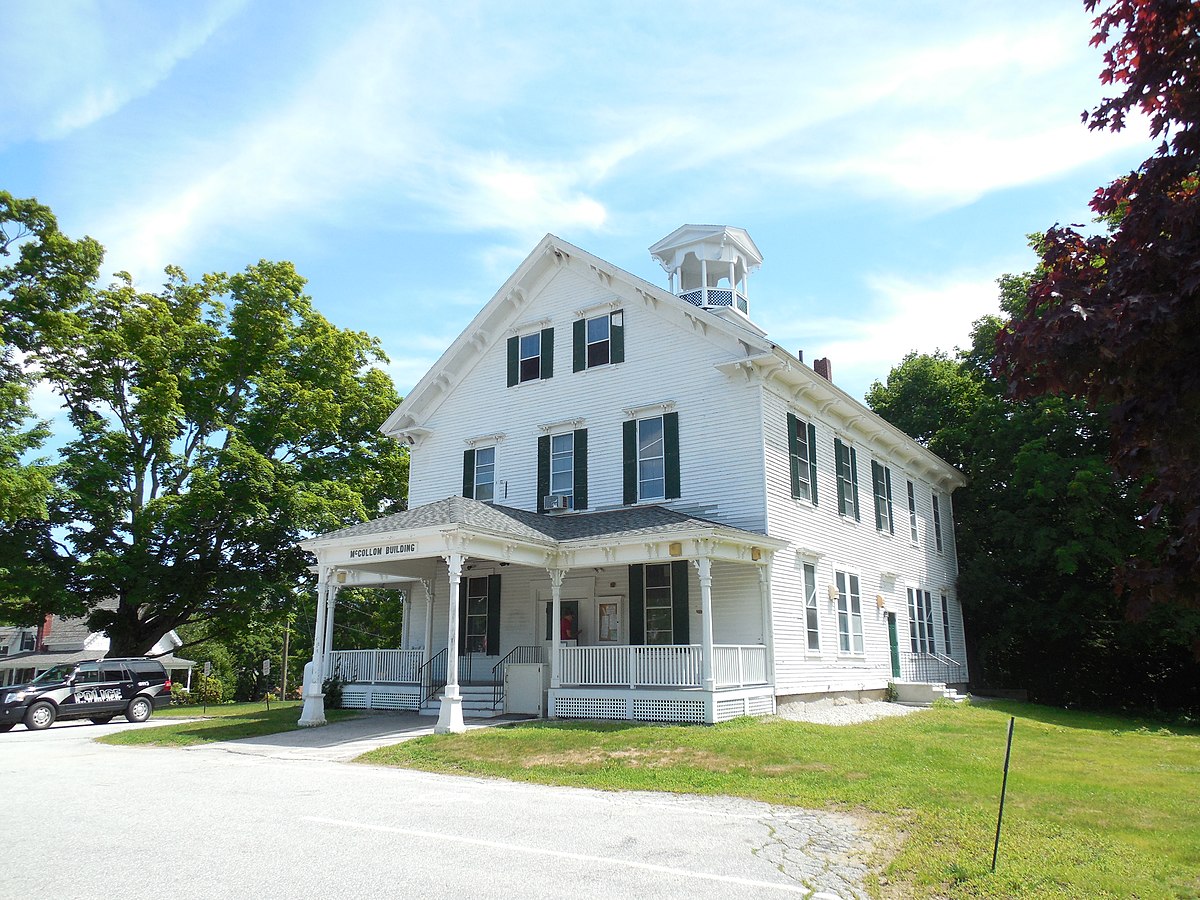 Image of Town of Mont Vernon Town Clerk The McCollom Building