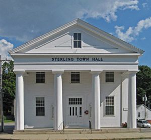 Image of Town of Sterling Treasurer and Collector Butterick Municipal Building