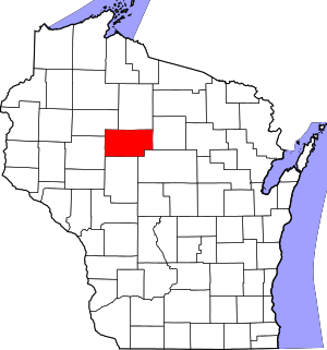 Map Of Wisconsin Highlighting Taylor County