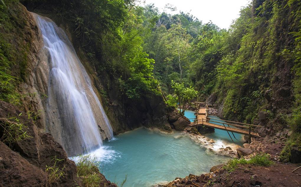 Pesona Kedung Pedut, Air Terjun Berkabut di Kulon Progo