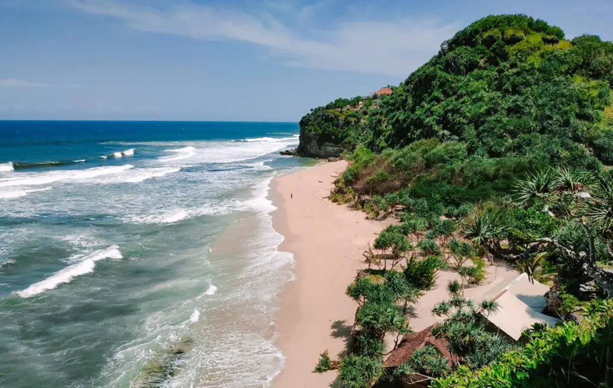 Pesona Pantai Sanglen, Surga Tersembunyi di Yogyakarta