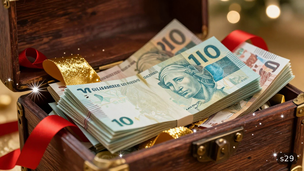 Detalhe da tela de bônus da s29 mostrando o valor de 100% até R$ 500 e o depósito mínimo de R$ 20