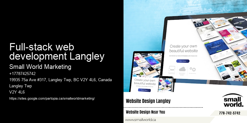 Full-stack web development Langley
