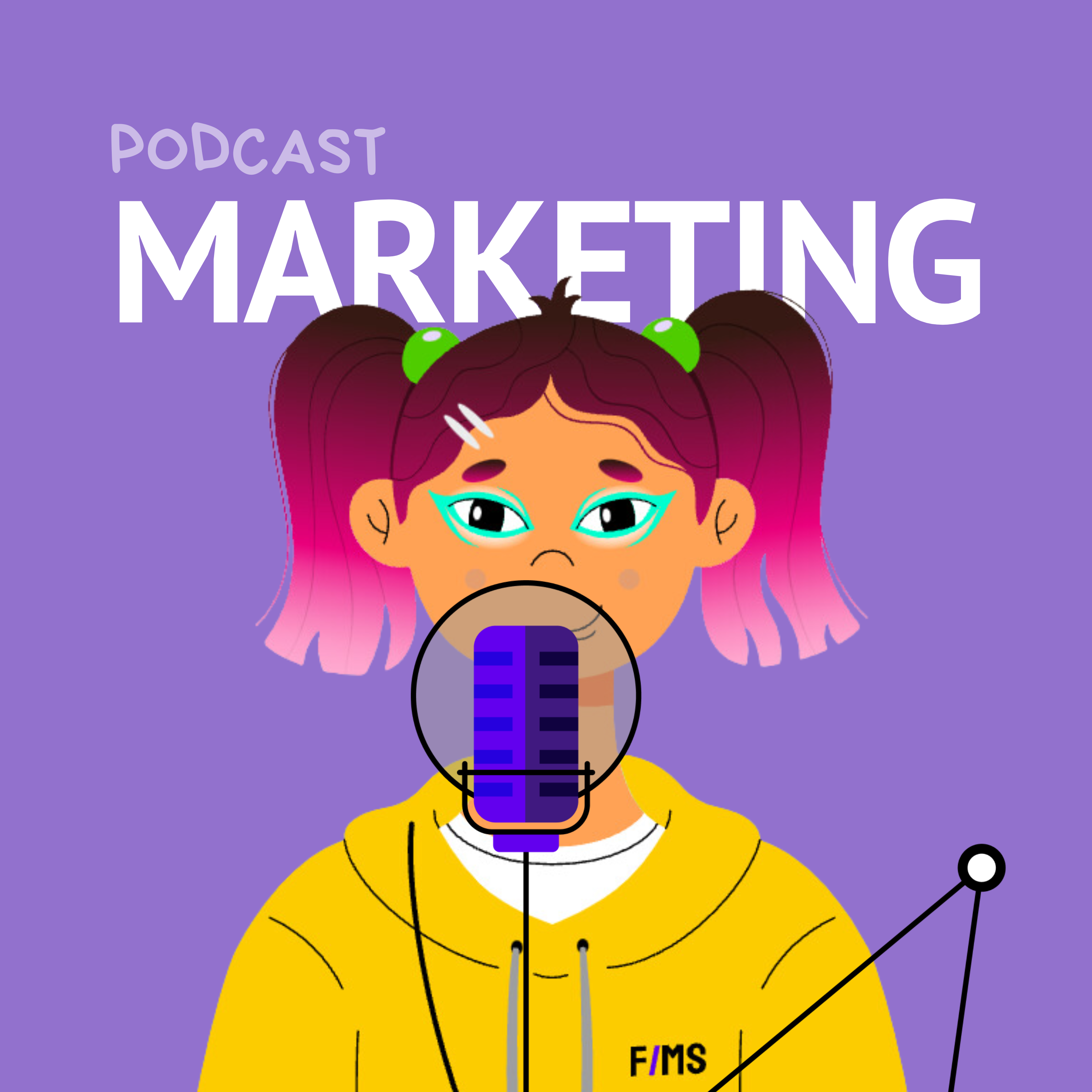 Marketing podcast artwork