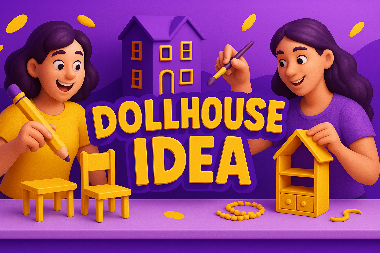 TOP 7 REASONS to Start a HANDMADE MODERN DOLLHOUSE FURNITURE Business in 2025