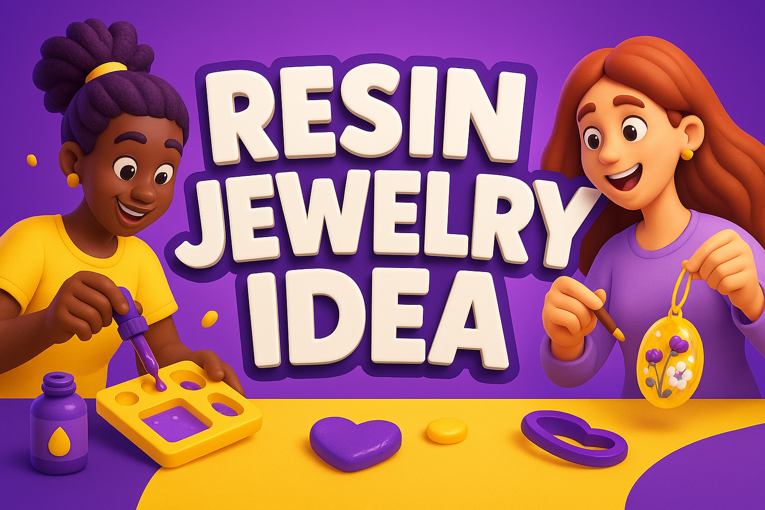 TOP 10 TIPS for Launching Handmade Resin Jewelry and Accessories