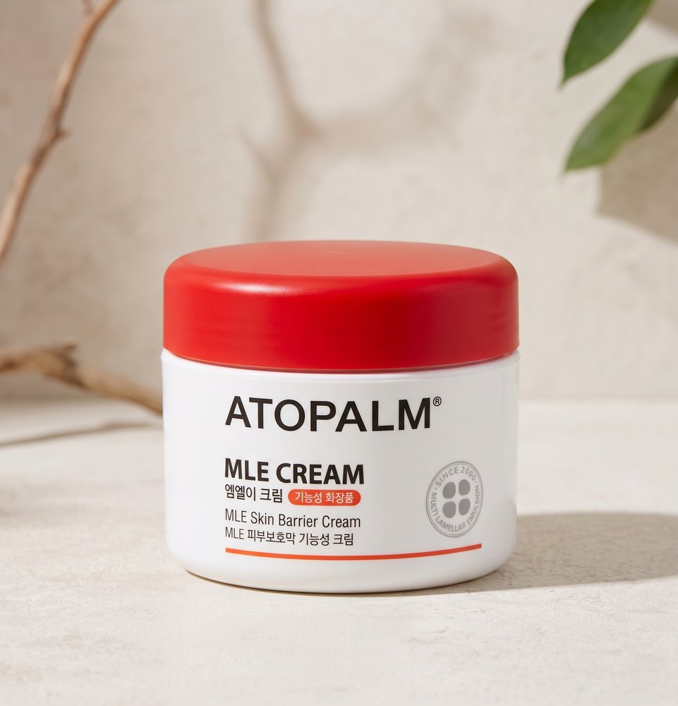 Atopalm MLE Cream 100ml - Cream Jar Close-up
