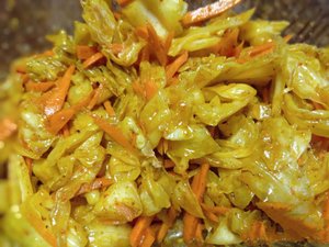 Салат "капуста по-корейски"