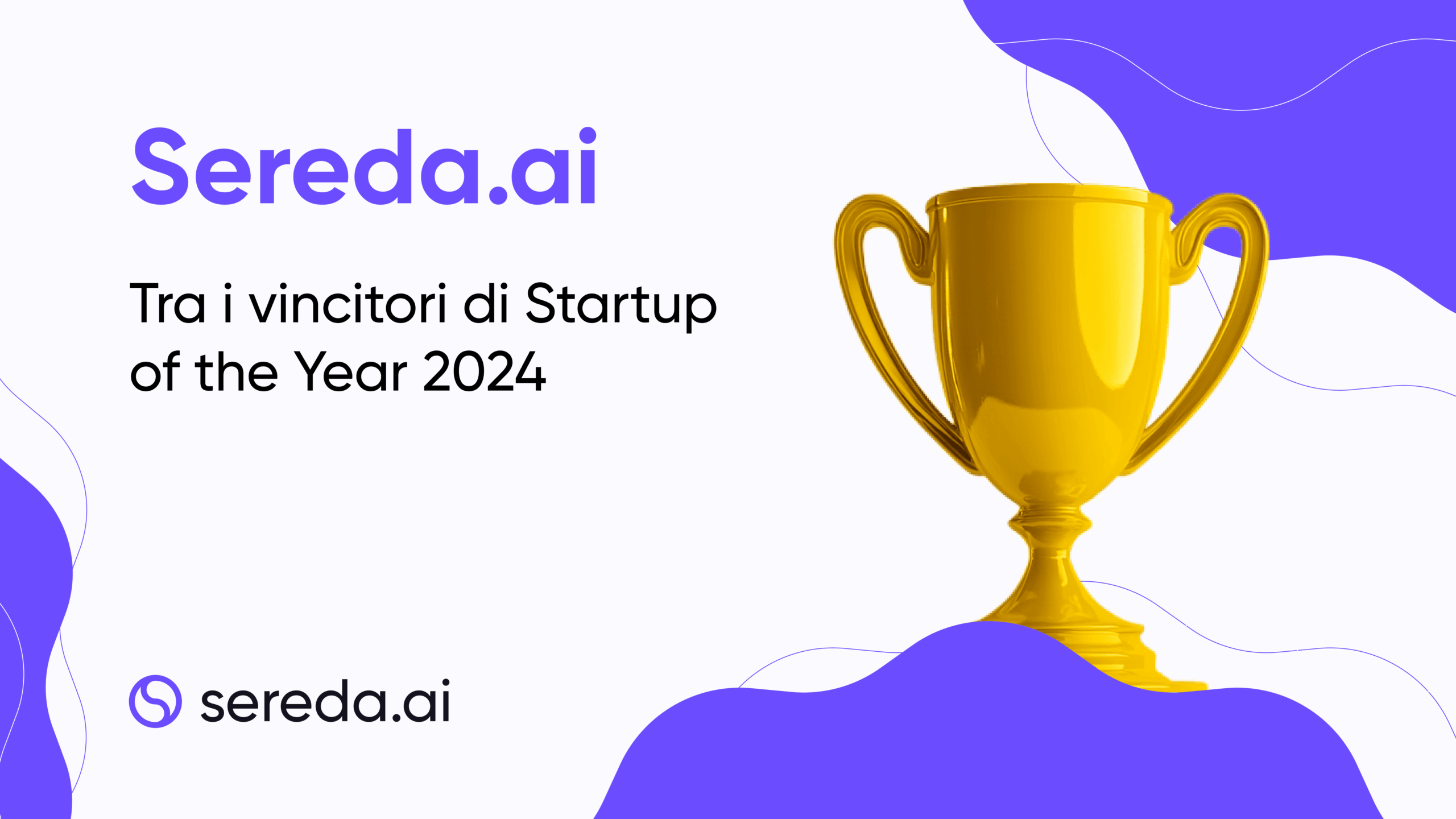 Sereda.ai tra i vincitori di Startup of the Year 2024