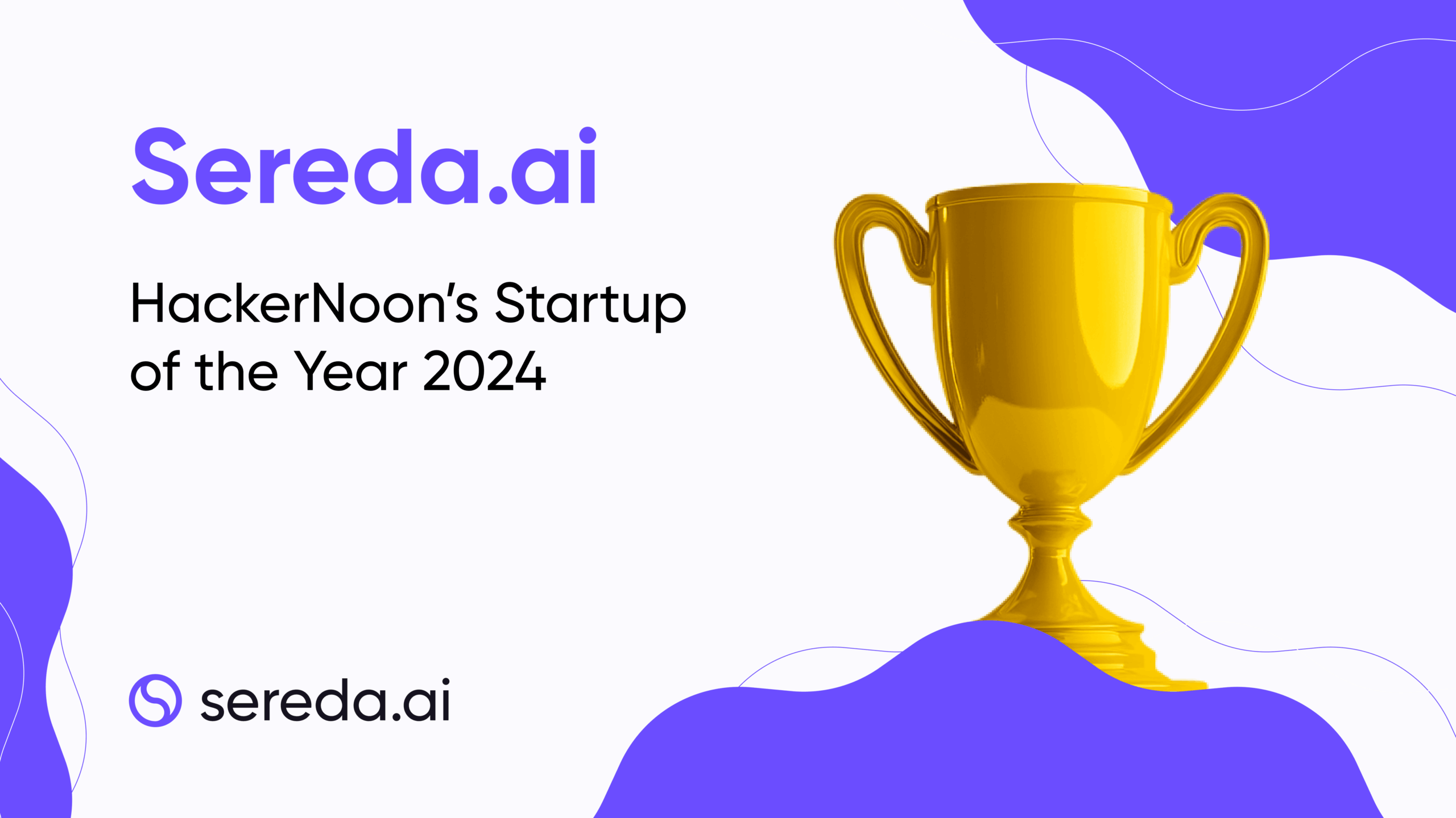 Sereda.ai – стартап року за версією HackerNoon Startup of the Year 2024!