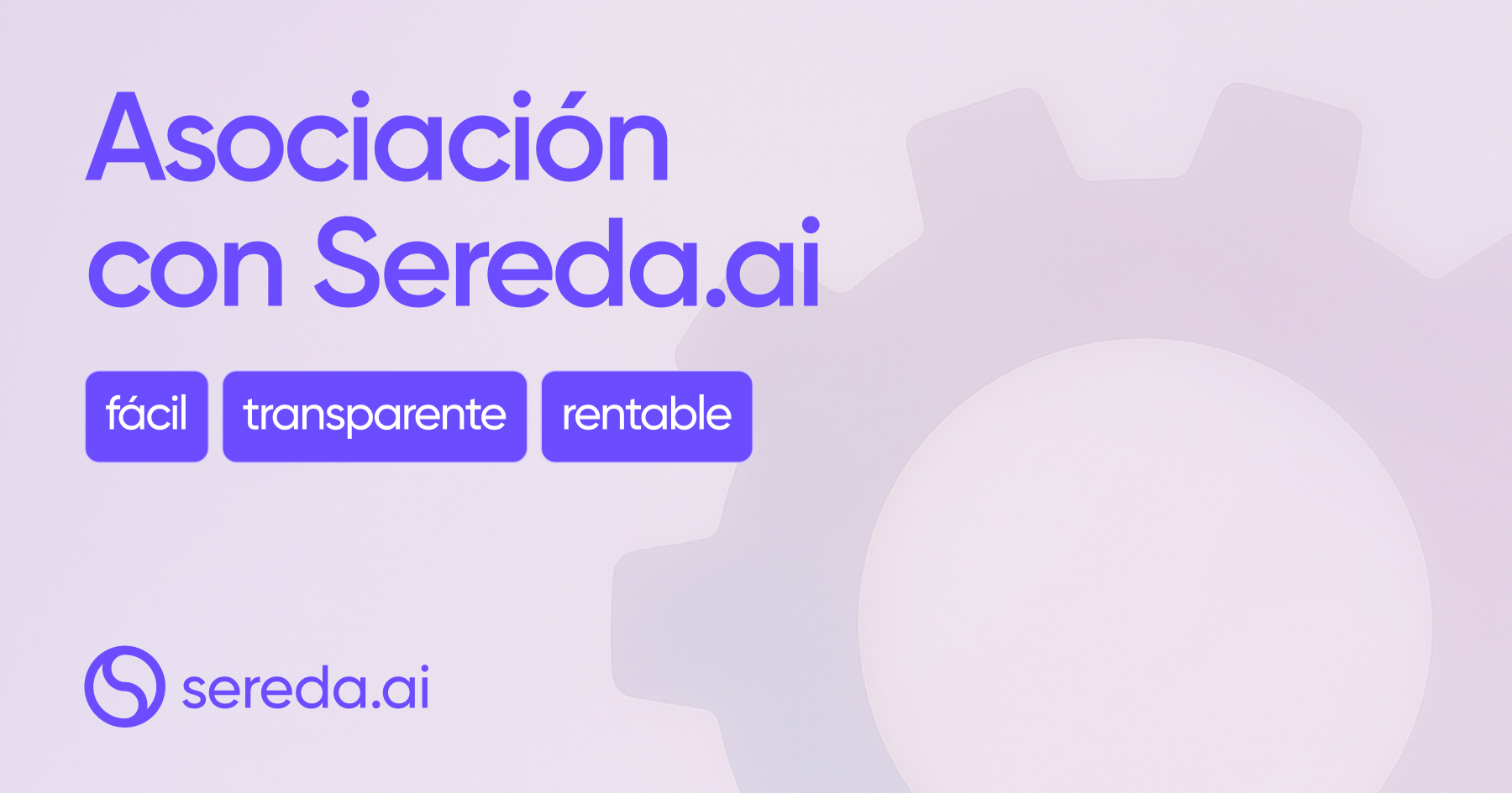 Programa de socios de Sereda.ai: ¡gana con nosotros!