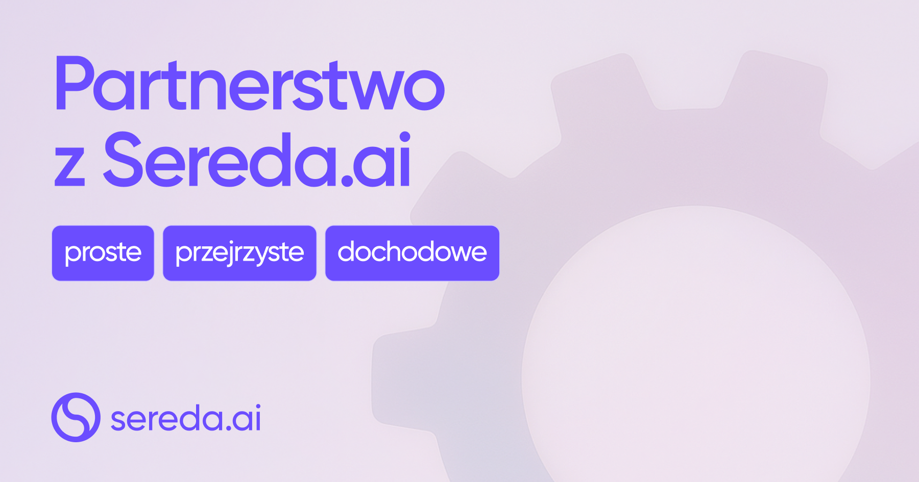 Program partnerski Sereda.ai: zarabiaj razem z nami!