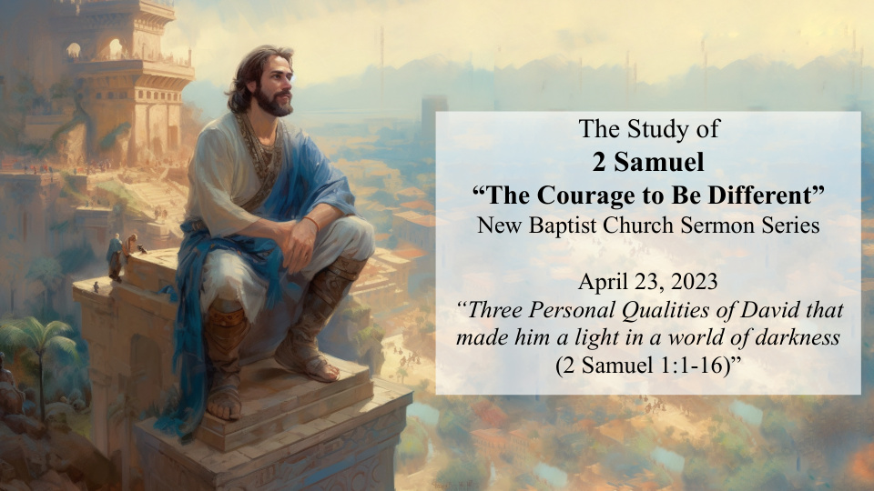 The Courage to Be Different