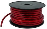 Solarix 16mm2 Battery Power Cable 30 Metre Roll Red - High Performance Battery Cable, 6AWG, Red Translucent Fl