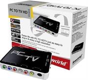 Kworld PC to TV Converter:Support video system NTSC / PAL,Support Video Out 480P / 720P / 1080i
