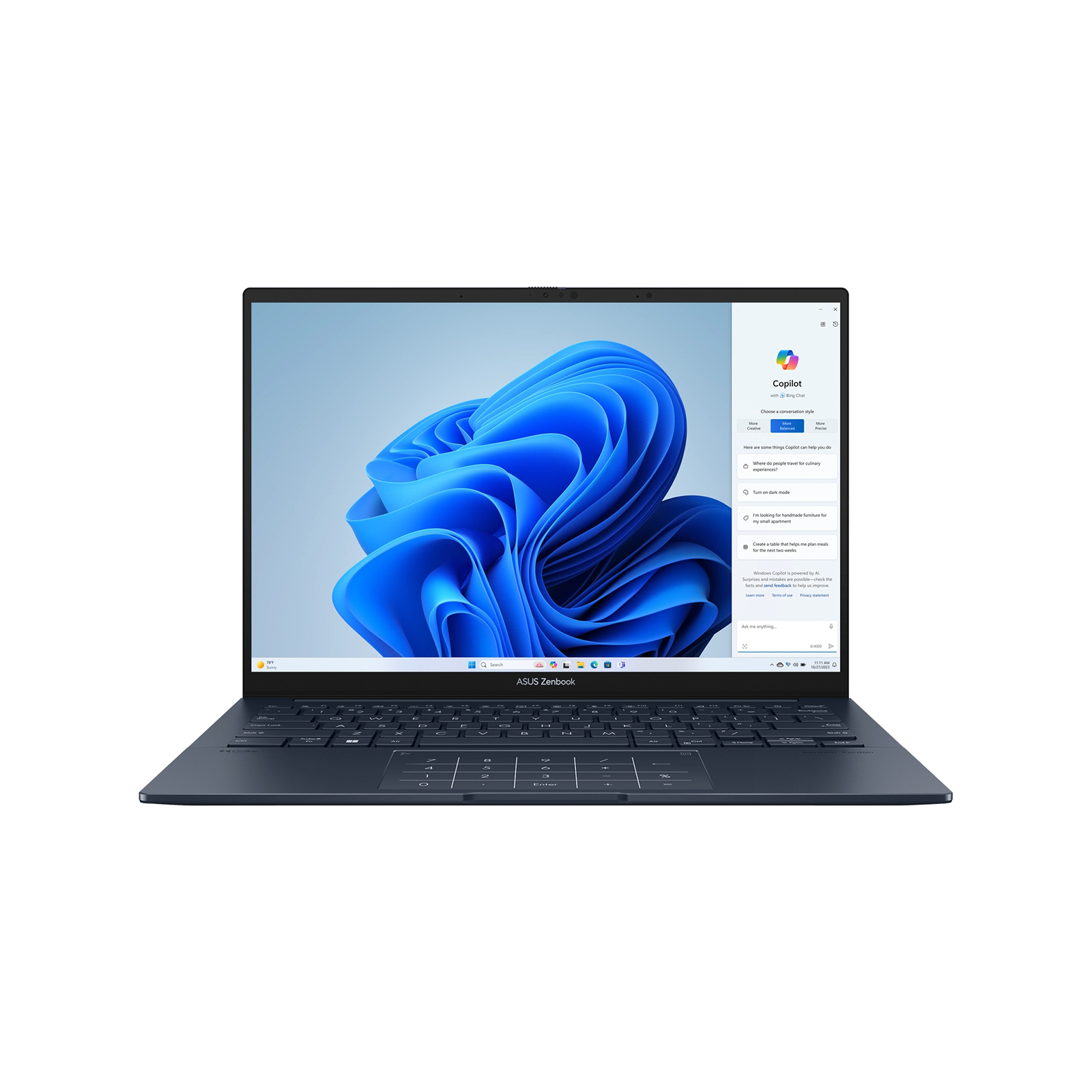 Asus ZenBook 14" Core-U9 16GB 512GB Win 11 Home Notebook