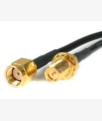 Intellinet Antenna Cable SMA plug to Reverse SMA plug, 10 ft. (3.0 m)