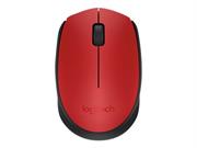 Logitech M171 Wireless Mouse - RED Nano USB receiver