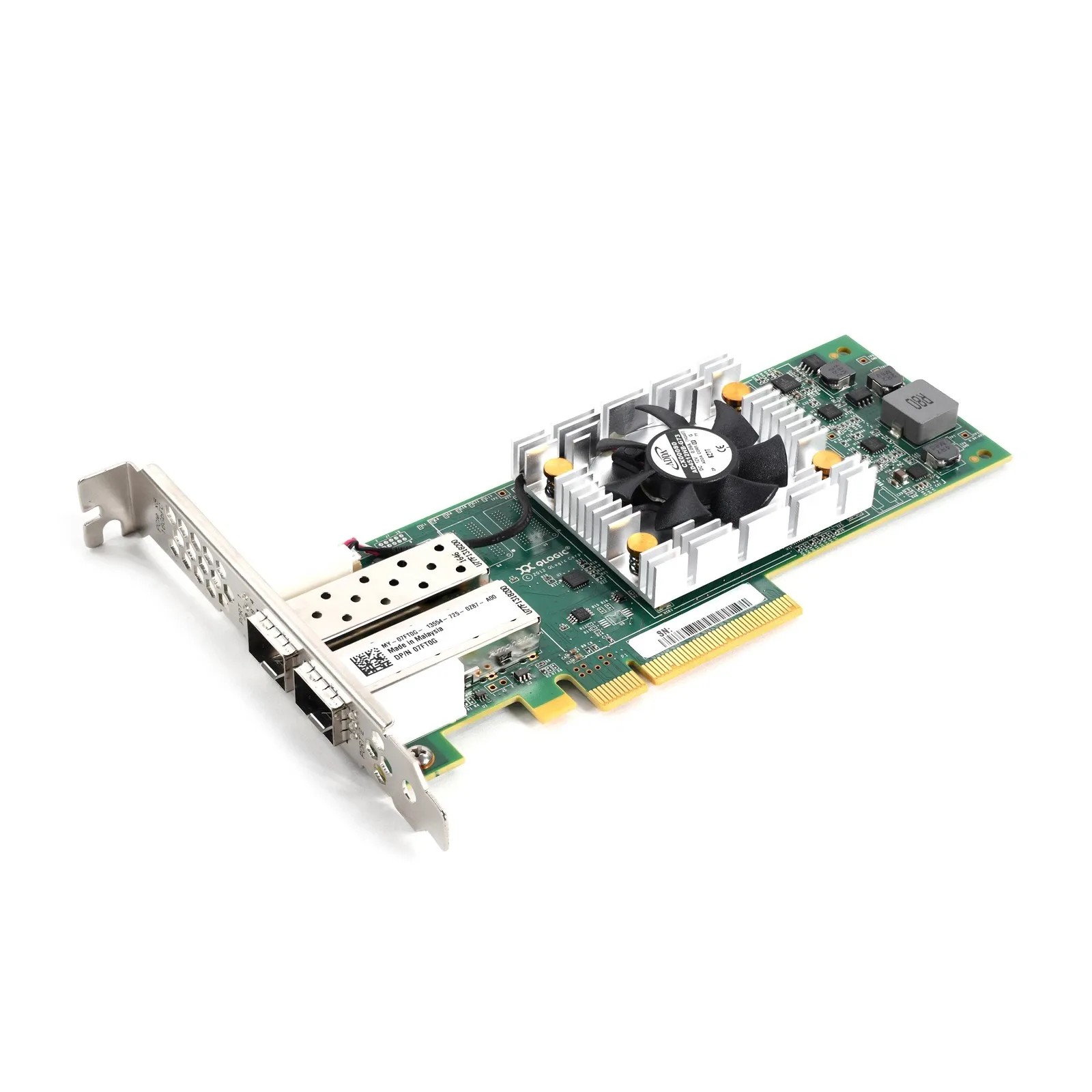 Dell Qlogic QLE2662 Dual-Port 16GB Fibre Channel FC PCIe 3.0 x8 NIC Full Height