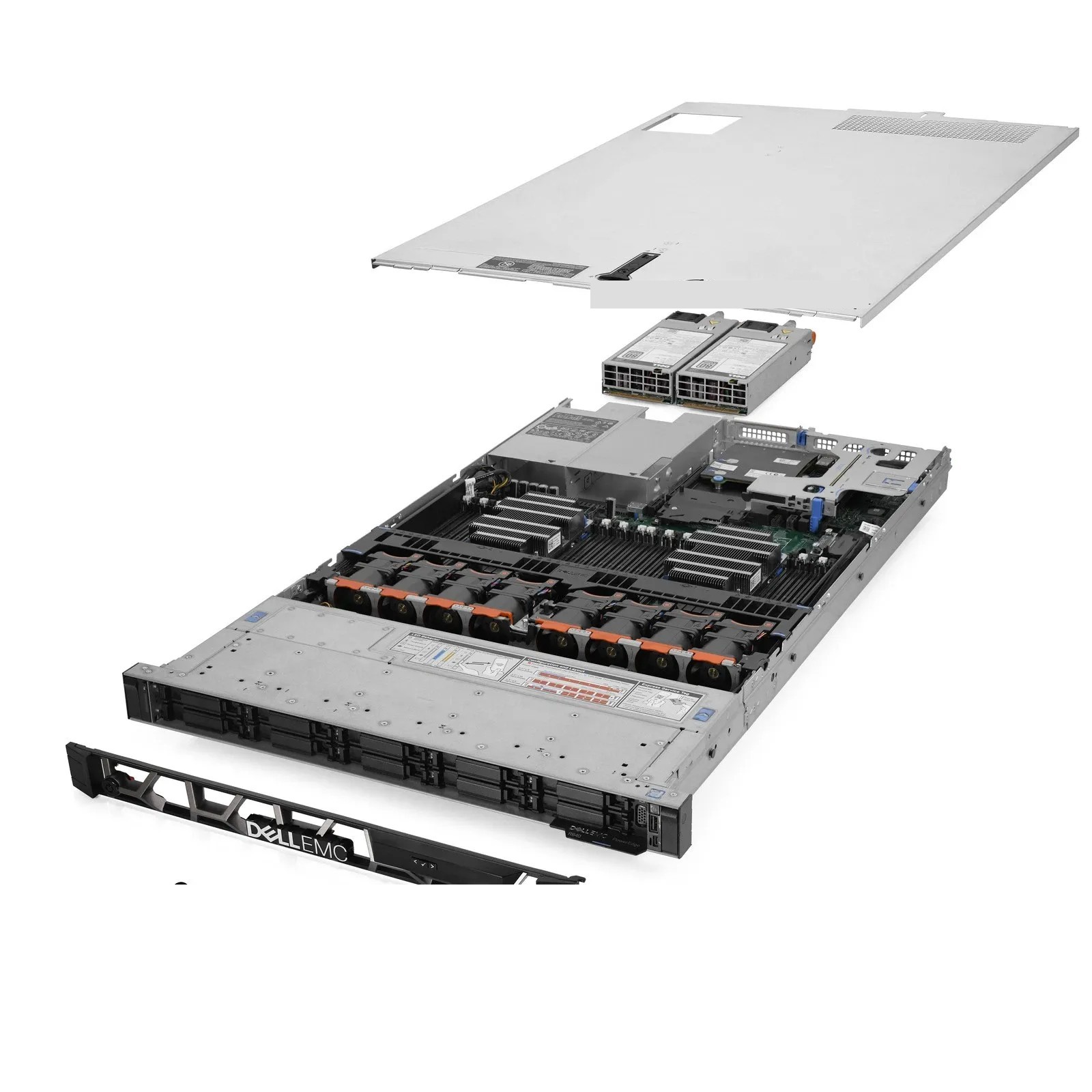 Dell PowerEdge R640 Server 10B 8-NVMe 2.10Ghz 56-Core 768GB RAM + 600GB Storage